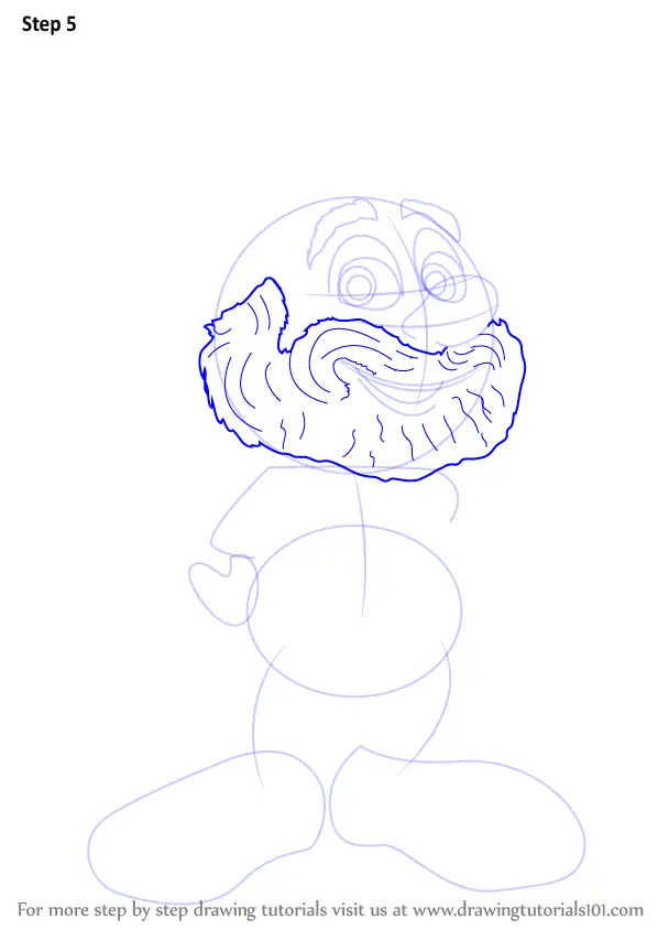 how-to-draw-papa-smurf-from-the-smurfs-the-smurfs-step-by-step