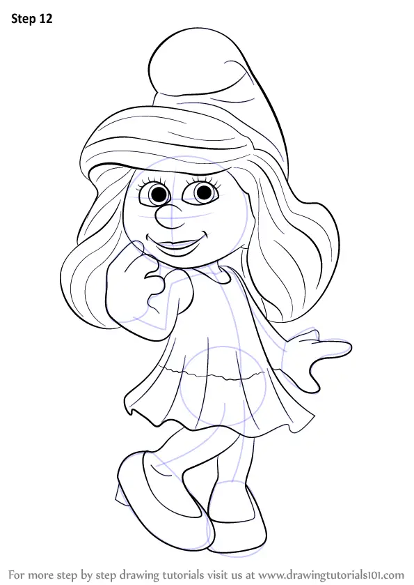  How To Draw Smurfette  Don t miss out 