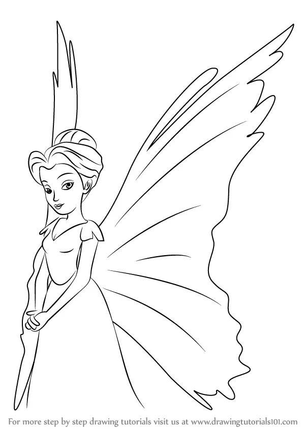 Download Learn How to Draw Queen Clarion from Tinker Bell (Tinker ...