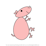 How to Draw Baby Mouse from 12 oz Mouse