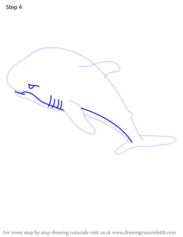 How to Draw Shark from 12 oz Mouse (12 oz Mouse) Step by Step ...