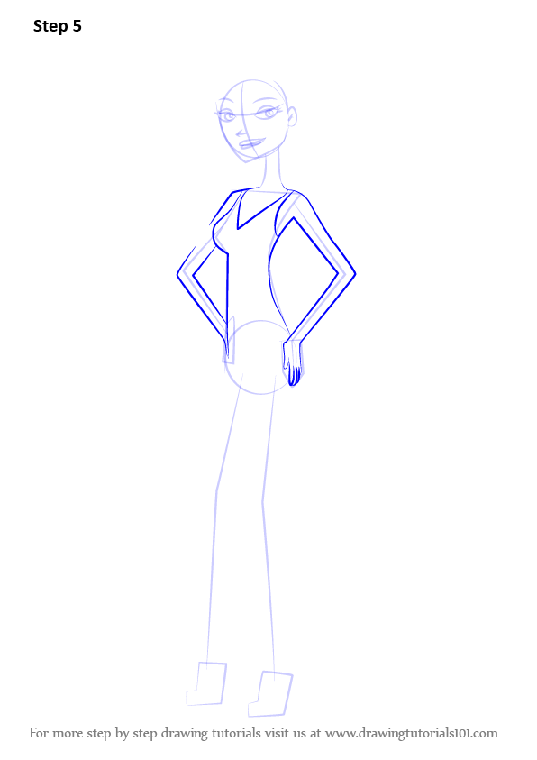 How to Draw Courtney Masterson from 6teen (6teen) Step by Step ...