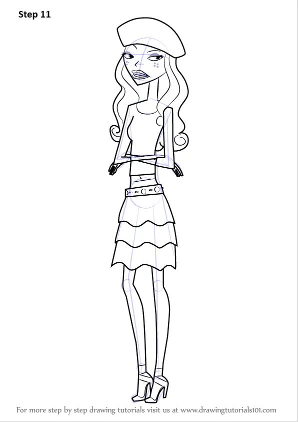 character to 10 draw how a ben How Draw Step Gwen to by Step 6teen from
