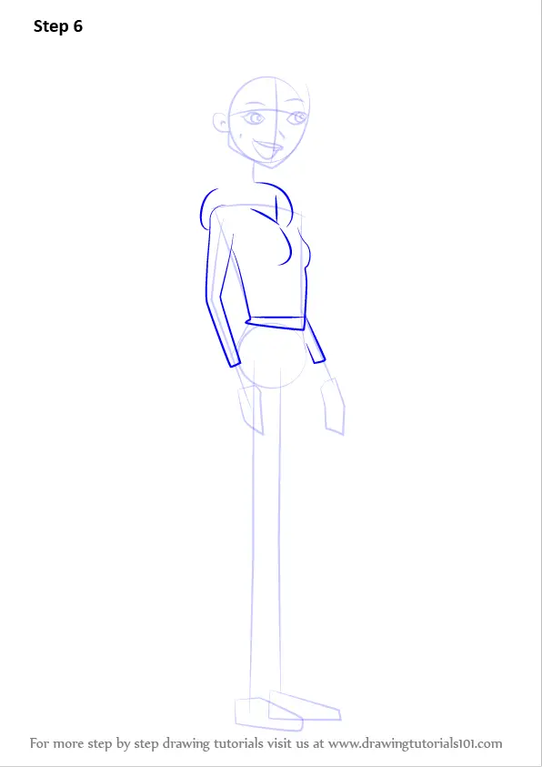 How to Draw Jen Masterson from 6teen (6teen) Step by Step ...