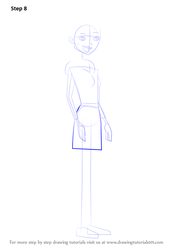 How to Draw Jen Masterson from 6teen (6teen) Step by Step ...