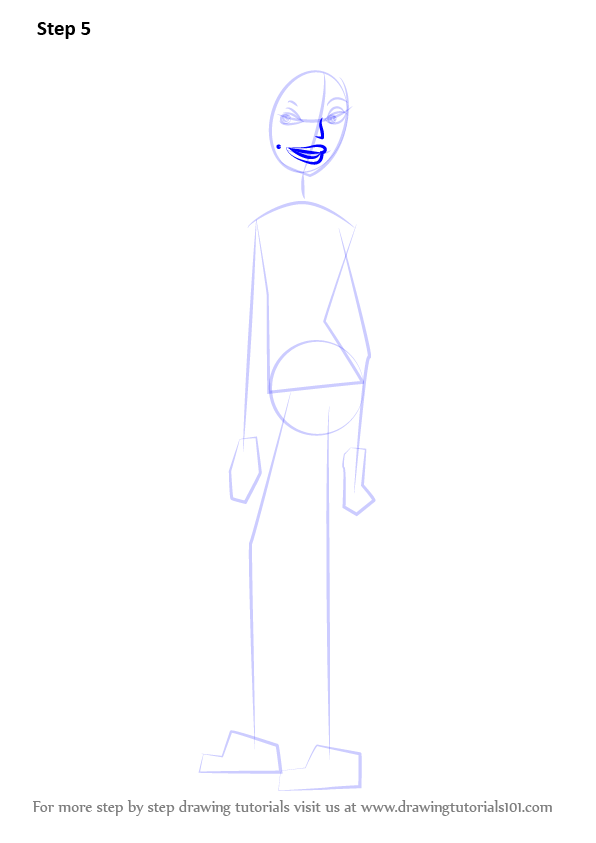 How to Draw Marlowe from 6teen (6teen) Step by Step ...