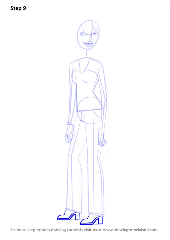 How to Draw Marlowe from 6teen (6teen) Step by Step ...