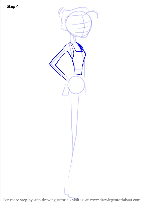 How to Draw Tricia Holmes from 6teen (6teen) Step by Step ...