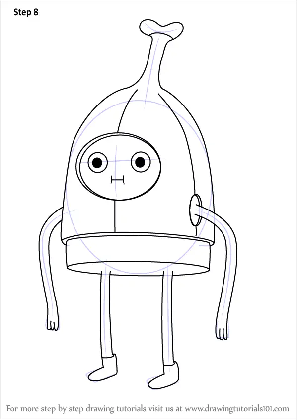 How to Draw Banana Man from Adventure Time (Adventure Time) Step by ...