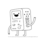 How to Draw BMO from Adventure Time