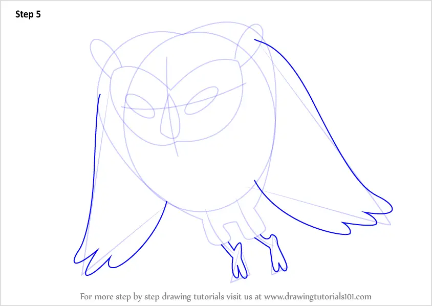 How to Draw Cosmic Owl from Adventure Time (Adventure Time) Step by ...