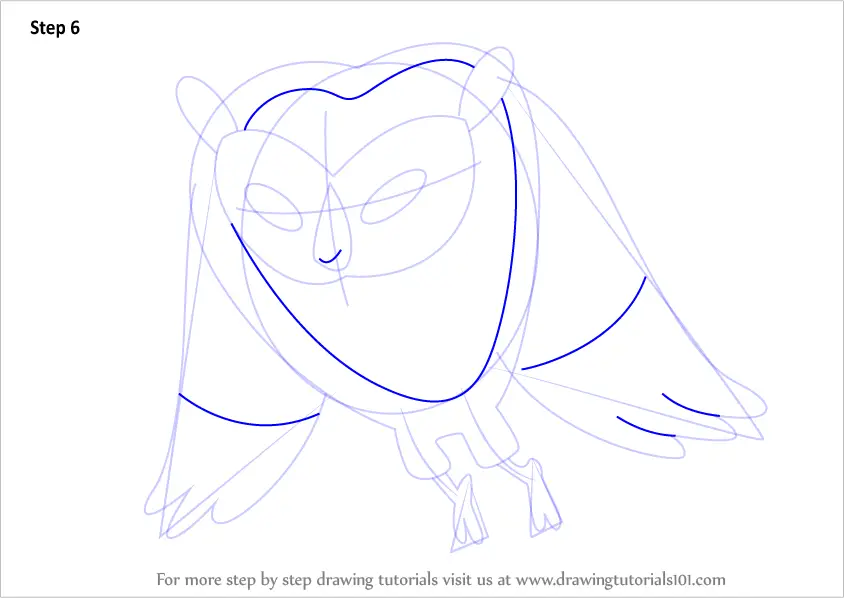 How To Draw Cosmic Owl From Adventure Time (adventure Time) Step By 