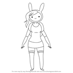 How to Draw Fionna the Human from Adventure Time