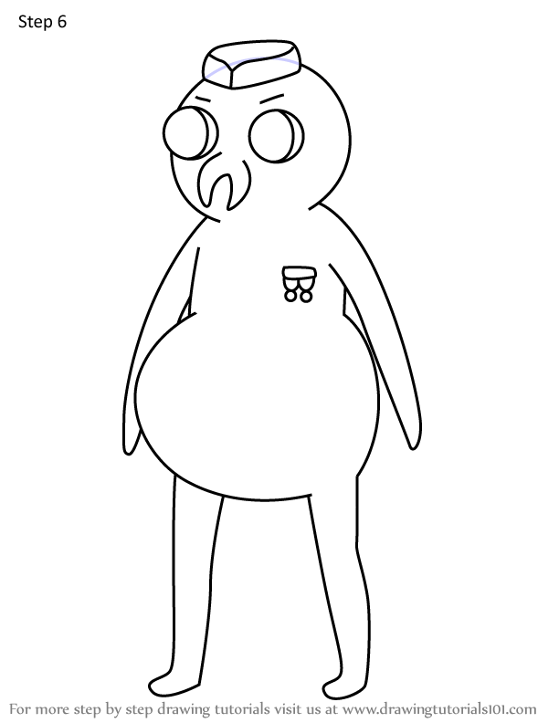 How to Draw General Tarsal from Adventure Time (Adventure Time) Step by ...