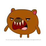 How to Draw Giant Bear from Adventure Time