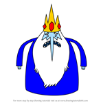 How to Draw Ice King from Adventure Time