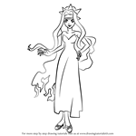 How to Draw Izuru from Mermaid Melody