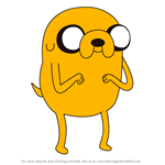 How to Draw Jake, Sr. from Adventure Time