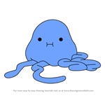 How to Draw Jellyfish from Adventure Time