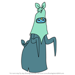 How to Draw Lady Wizard 2 from Adventure Time