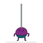 How to Draw Lollipop Thug from Adventure Time