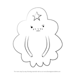 How to Draw Lumpy Space Prince from Adventure Time
