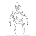 How to Draw Magic Man from Adventure Time