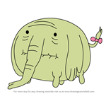 How to Draw 'Mama' Trunks from Adventure Time