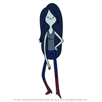 How to Draw Marceline Abadeer from Adventure Time