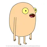 How to Draw Monster from Adventure Time