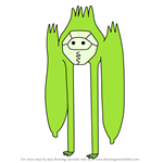 How to Draw Mother Alien from Adventure Time