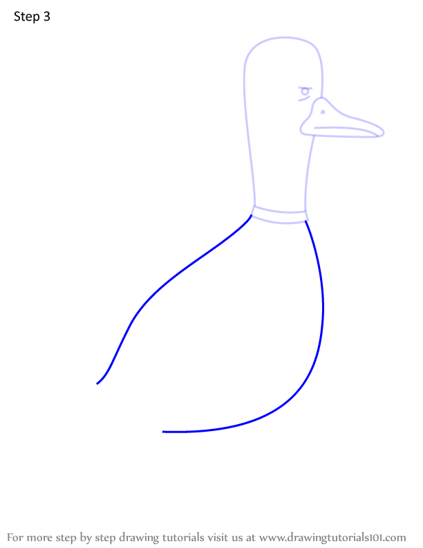 How to Draw Mr. Goose from Adventure Time (Adventure Time) Step by Step ...