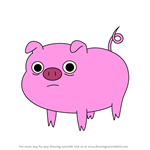 How to Draw Mr. Pig from Adventure Time