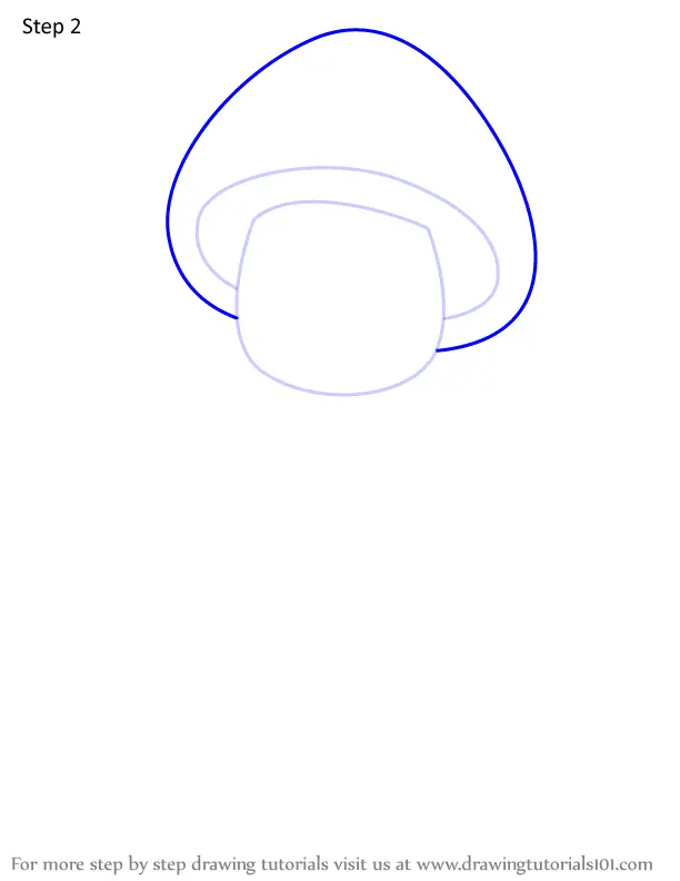 How to Draw Mushroom Guy from Adventure Time (Adventure Time) Step by ...