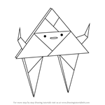 How to Draw Paper Pete from Adventure Time