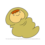How to Draw Peanut Baby from Adventure Time