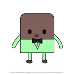 How to Draw Pillowmint Butler from Adventure Time