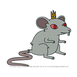 How to Draw Rat King from Adventure Time