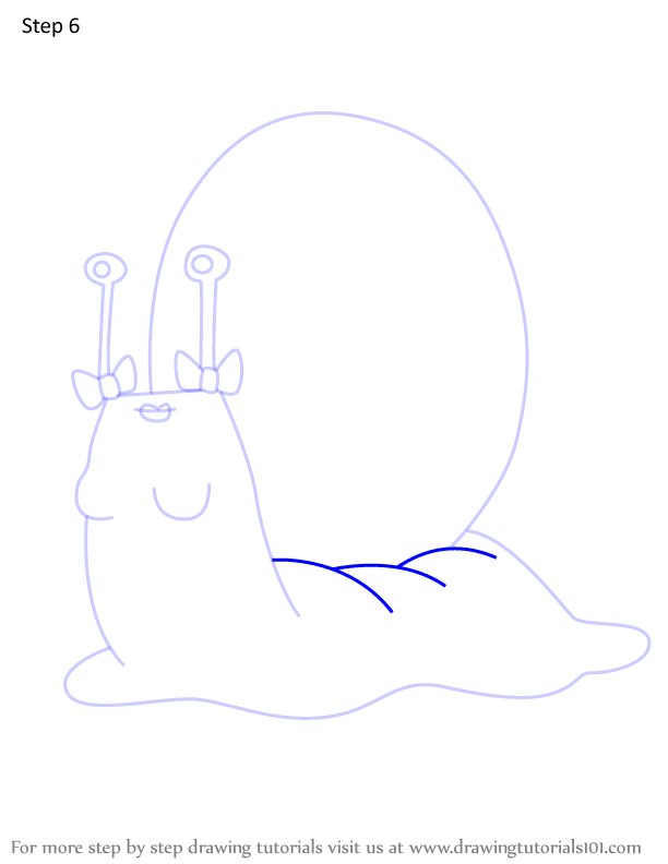 How to Draw Slug Lady from Adventure Time (Adventure Time) Step by Step ...