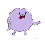 How to Draw Soul Sucked Fuzzy Friend from Adventure Time