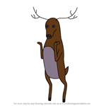 How to Draw Stag from Adventure Time