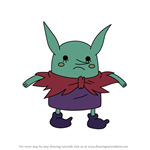 How to Draw Tiny Goblin from Adventure Time