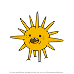 How to Draw Urchin from Adventure Time