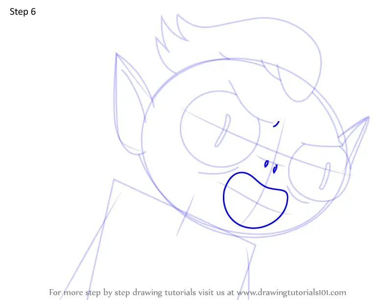 How to Draw Vampire Teen from Adventure Time (Adventure Time) Step by ...