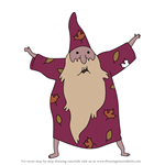 How to Draw Wizard Thief from Adventure Time