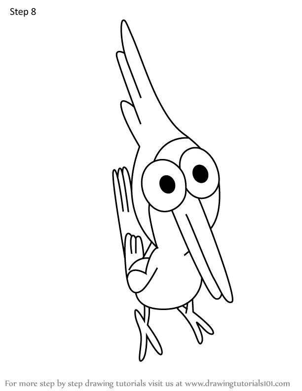 How to Draw Woodpeckers from Adventure Time (Adventure Time) Step by ...