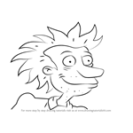 How to Draw Stu Pickles from All Grown Up!