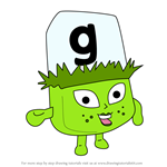 How to Draw G from Alphablocks