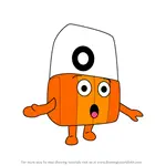 How to Draw O from Alphablocks