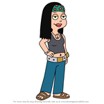 How to Draw Hayley Smith from American Dad